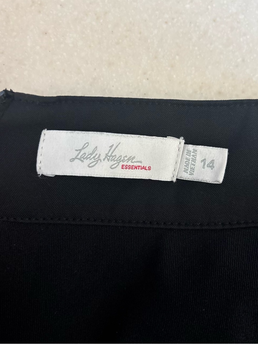 Lady Hagen Black Golf Skort Size 14 - Picture 4 of 4